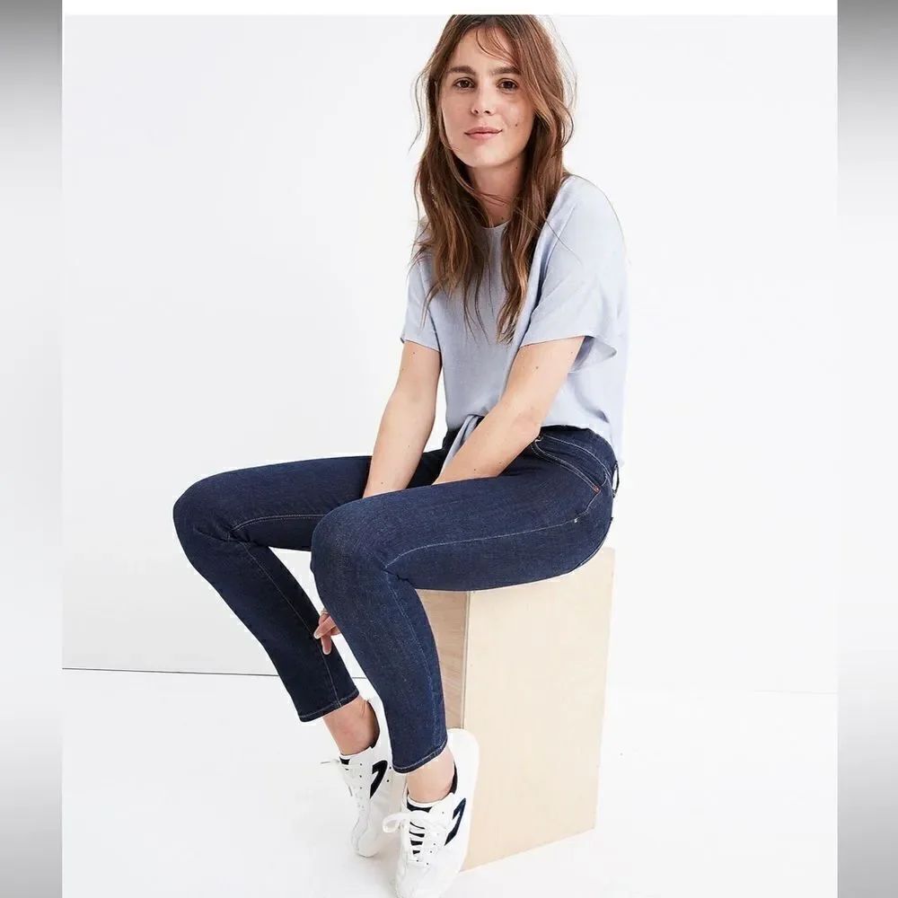 Madewell 8” Skinny Jeans Quincy Wash Size 26